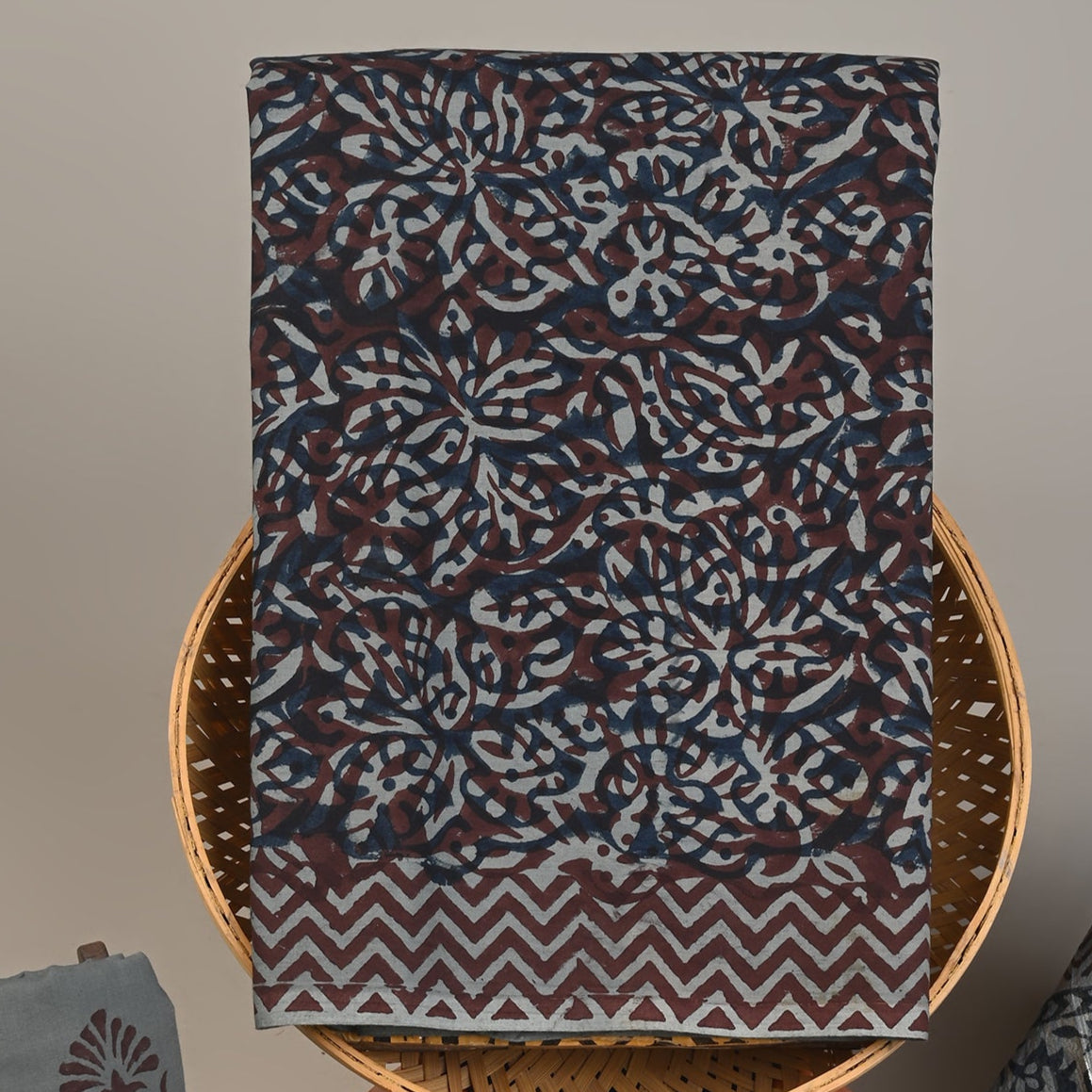 Cotton Suit with Chanderi Dupatta