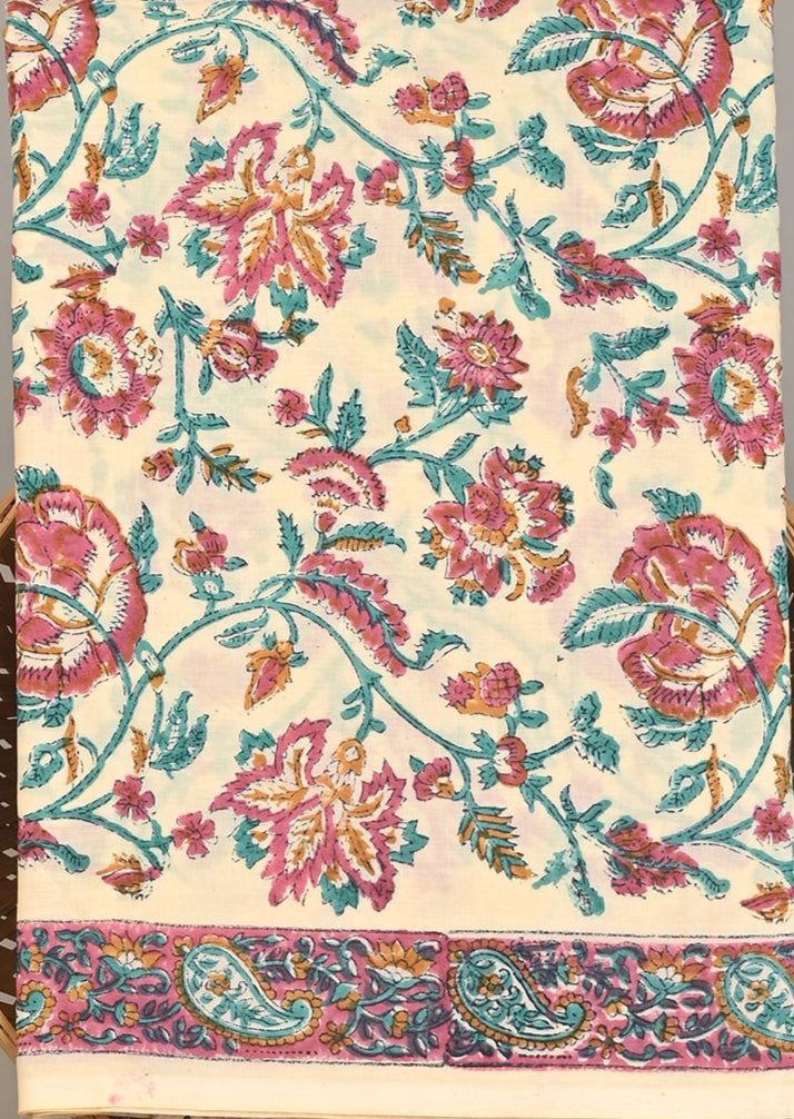 Cotton Suits with Cotton Dupatta