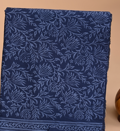 Cotton Suit with Chiffon Dupatta
