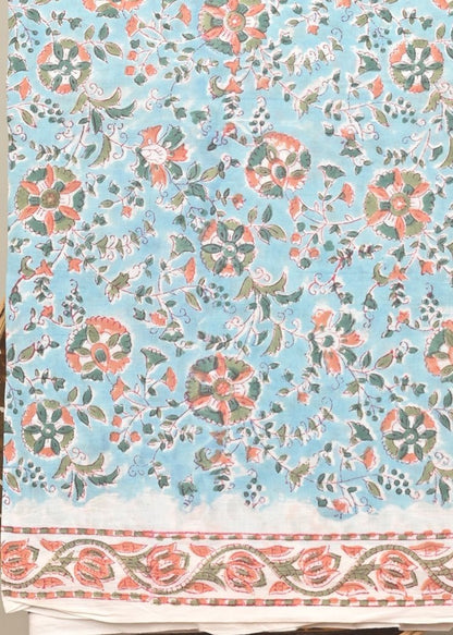 Cotton Suit with Chanderi Dupatta