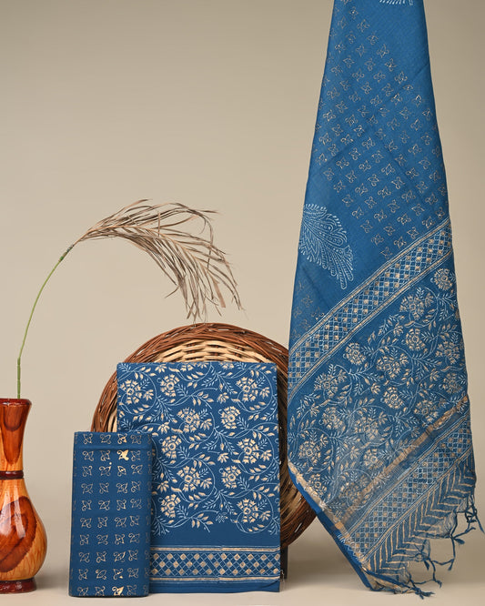 Kota Doriya Dupatta Cotton Suit