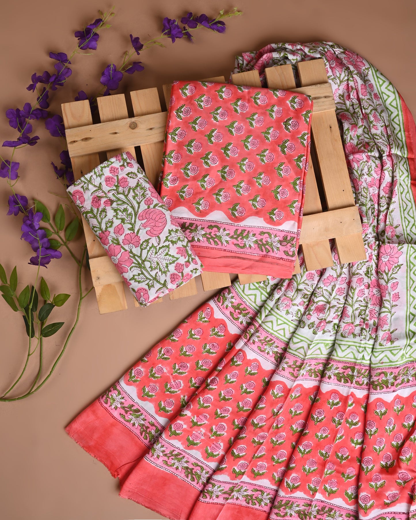 Modal Satin Suit Set