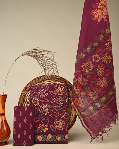 KOTA DORIYA DUPATTA COTTON SUIT