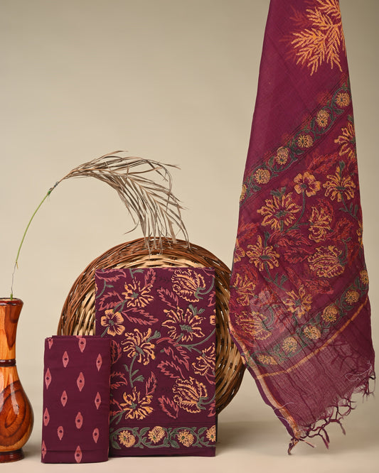 KOTA DORIYA DUPATTA COTTON SUIT