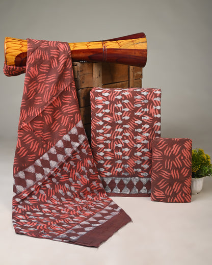 Cotton Suits with Cotton Dupatta