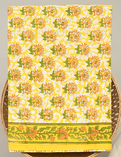 Cotton Suit with Chanderi Dupatta