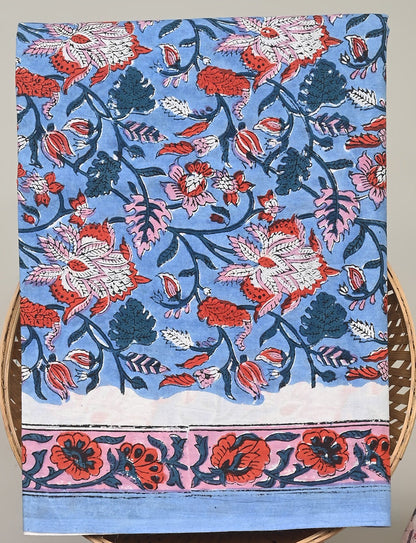 Cotton Suit with Chanderi Dupatta
