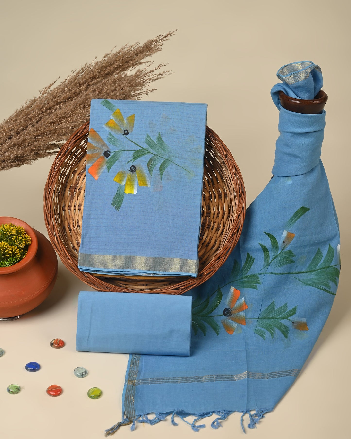 Mangalagiri South Cotton Suit