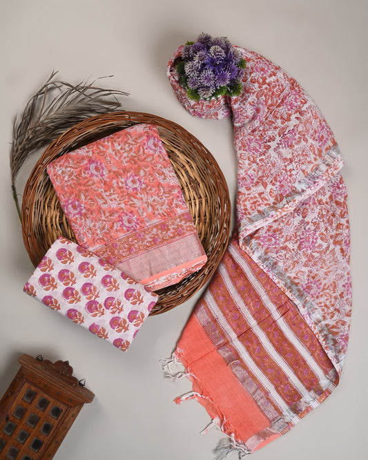 Linen Cotton Suit Set