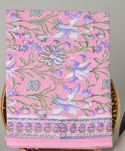 Cotton Suit with Chanderi Dupatta