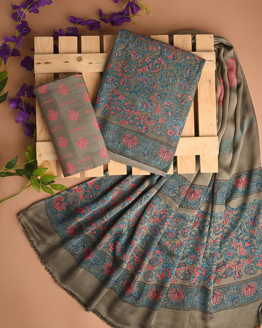 Modal Satin Suit Set