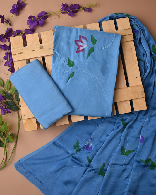 Modal Satin Suit Set