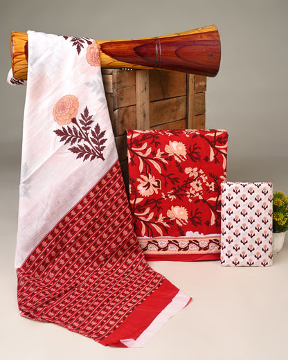 COTTON DUPATTA COTTON SUIT