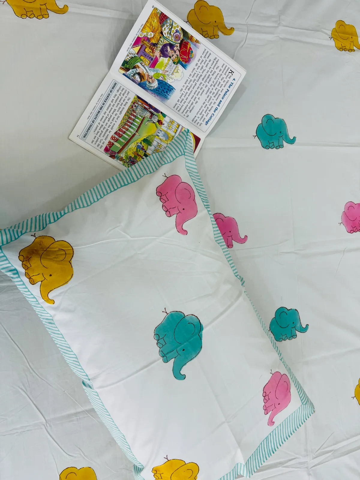 Ellie's Dreamland single cotton bedsheet set - Heritagewear