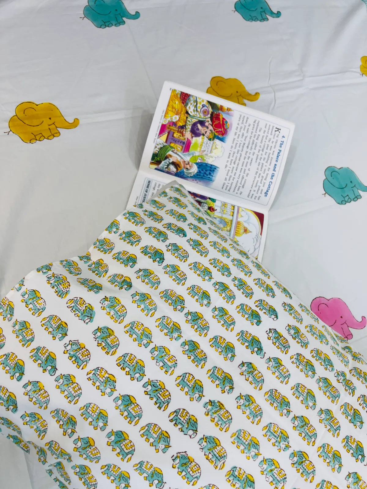 Ellie's Dreamland cotton bedsheet set - Heritagewear