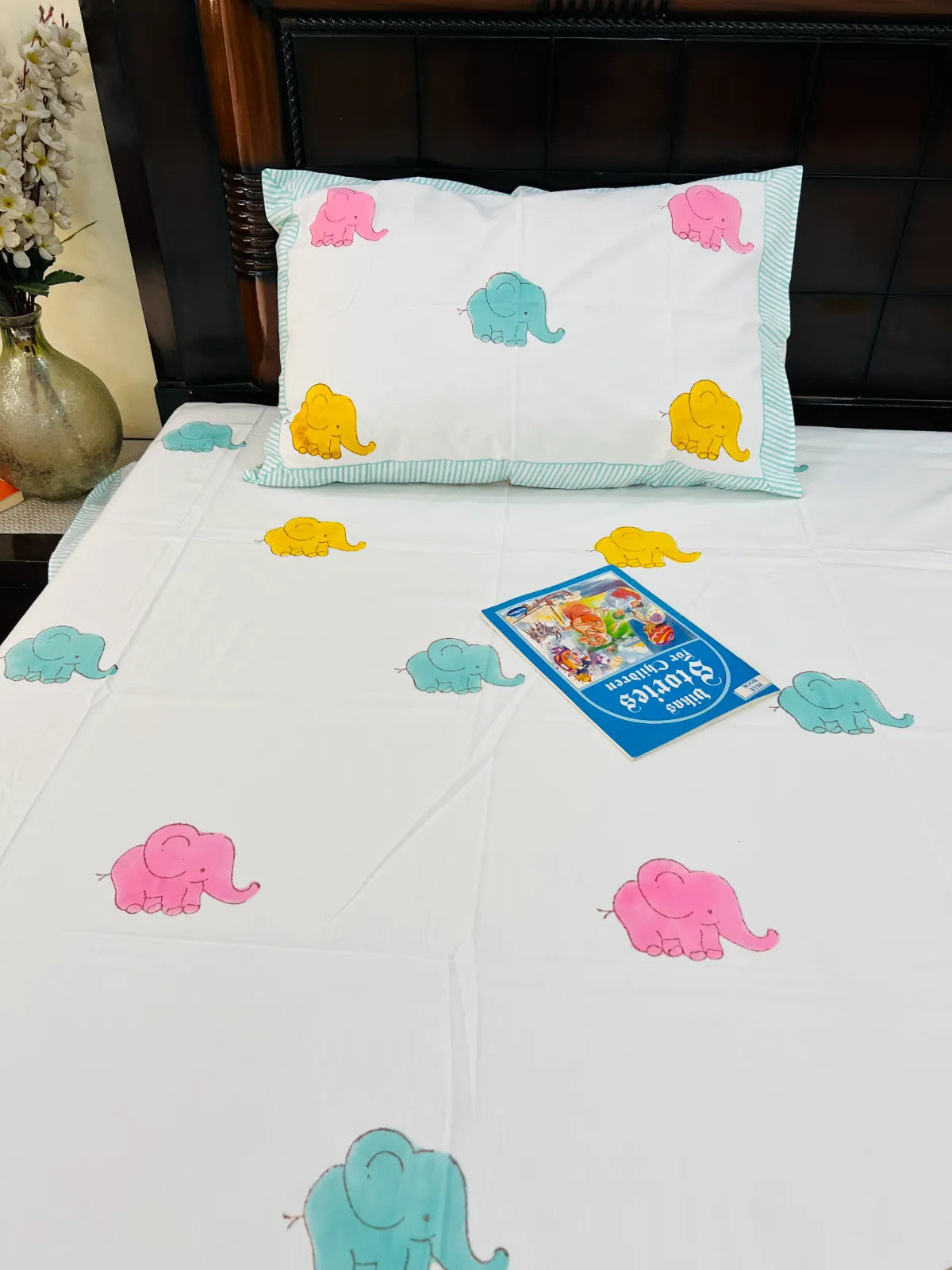 Ellie's Dreamland cotton bedsheet set - Heritagewear