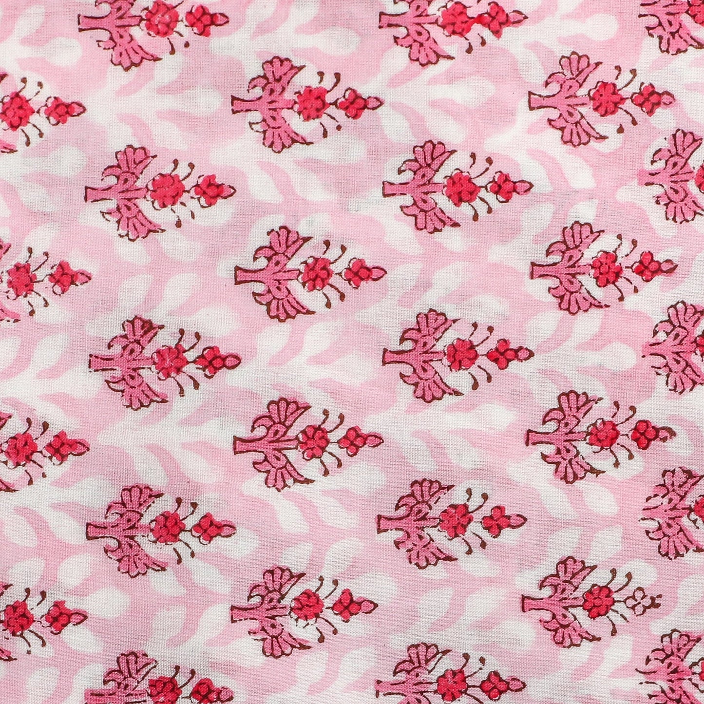 Cotton Suit with Chiffon Dupatta
