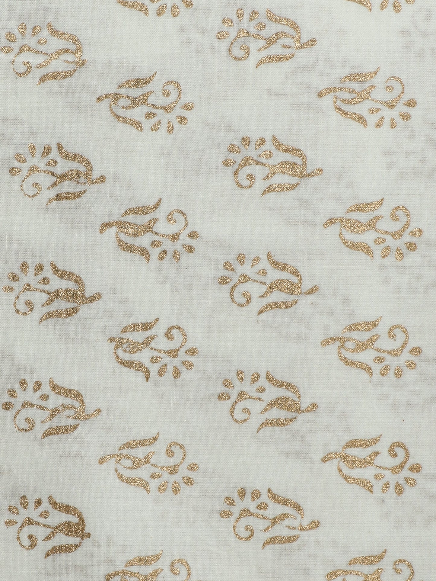 Cotton Suit with Chanderi Dupatta