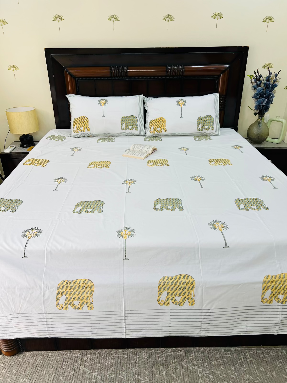 Matanga cotton bedsheet set - Heritagewear