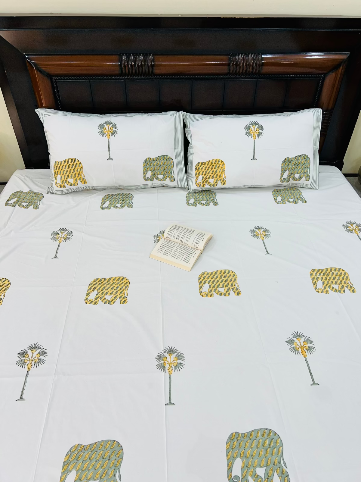 Matanga cotton bedsheet set - Heritagewear