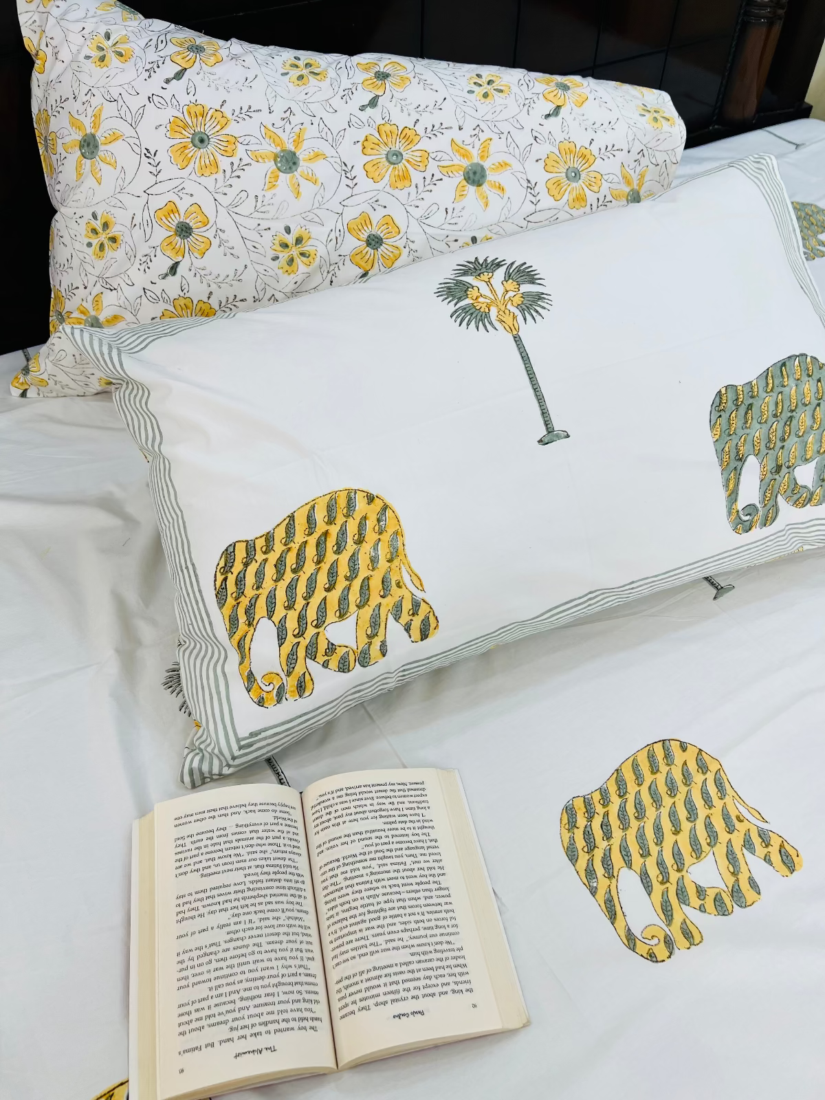 Matanga cotton bedsheet set - Heritagewear