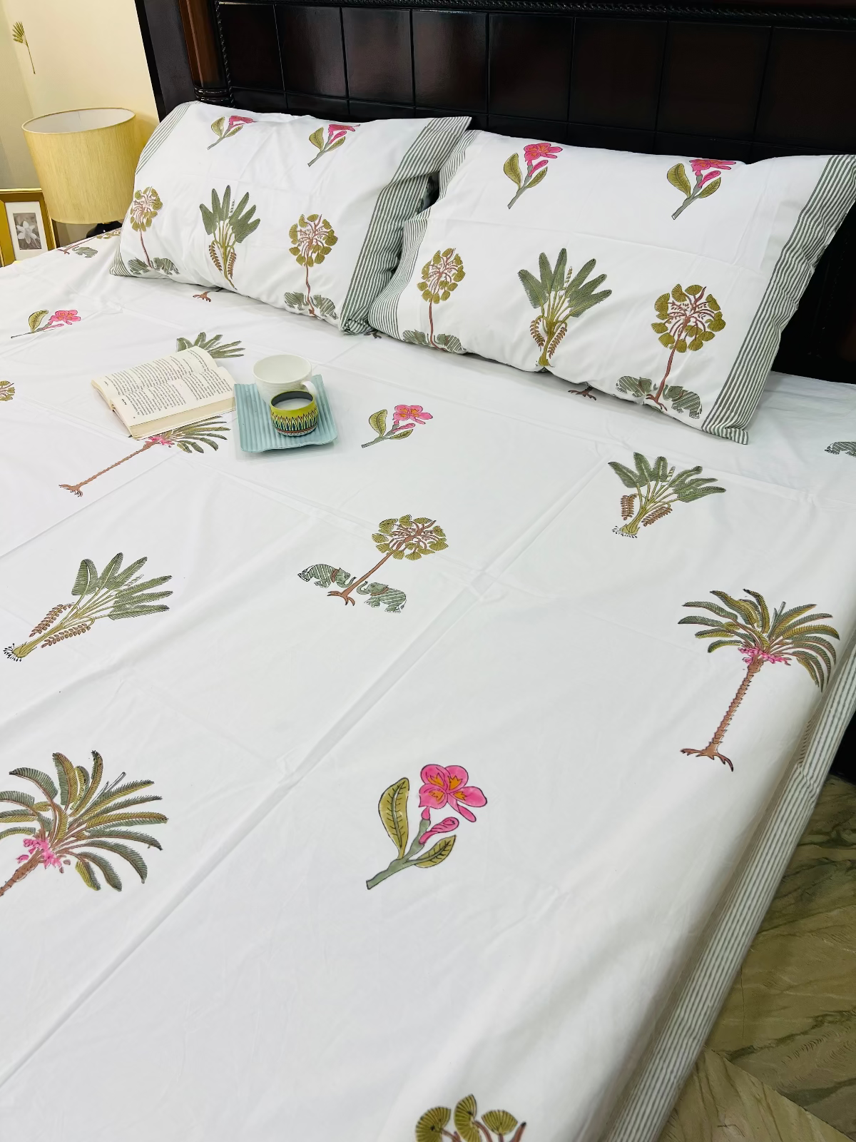 Naledi cotton bedsheet set - Heritagewear