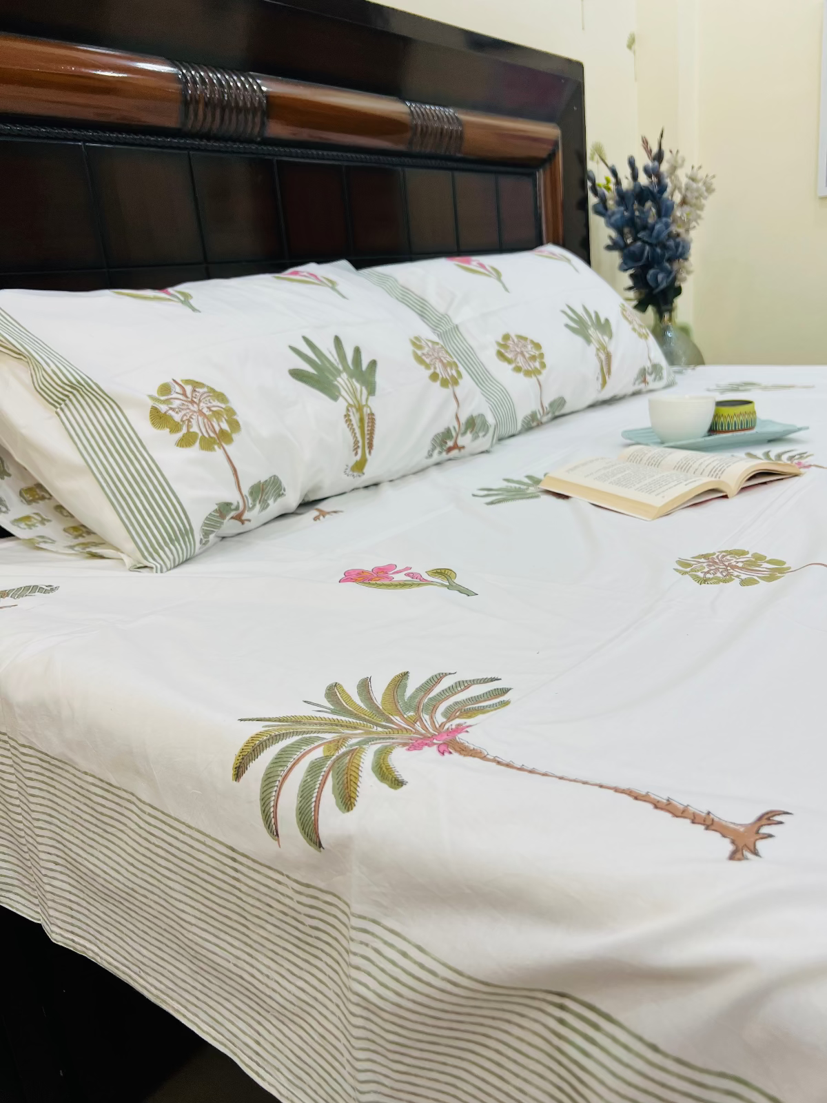 Naledi cotton bedsheet set - Heritagewear