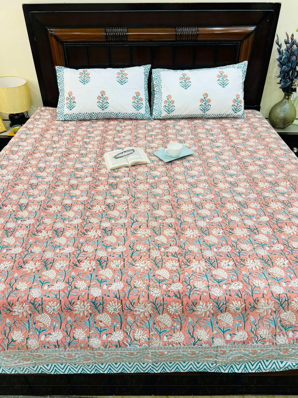 Kaner cotton bedsheet set - Heritagewear