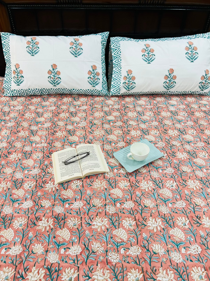 Kaner cotton bedsheet set - Heritagewear