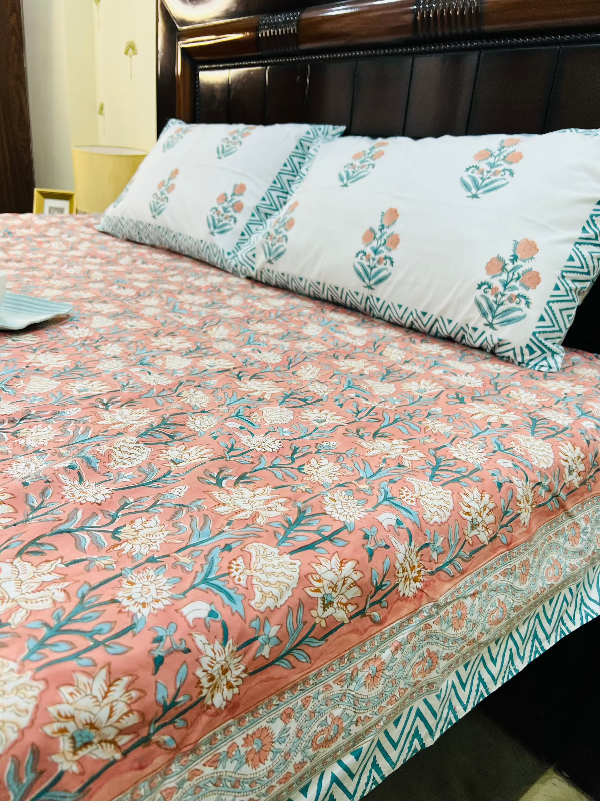 Kaner cotton bedsheet set - Heritagewear