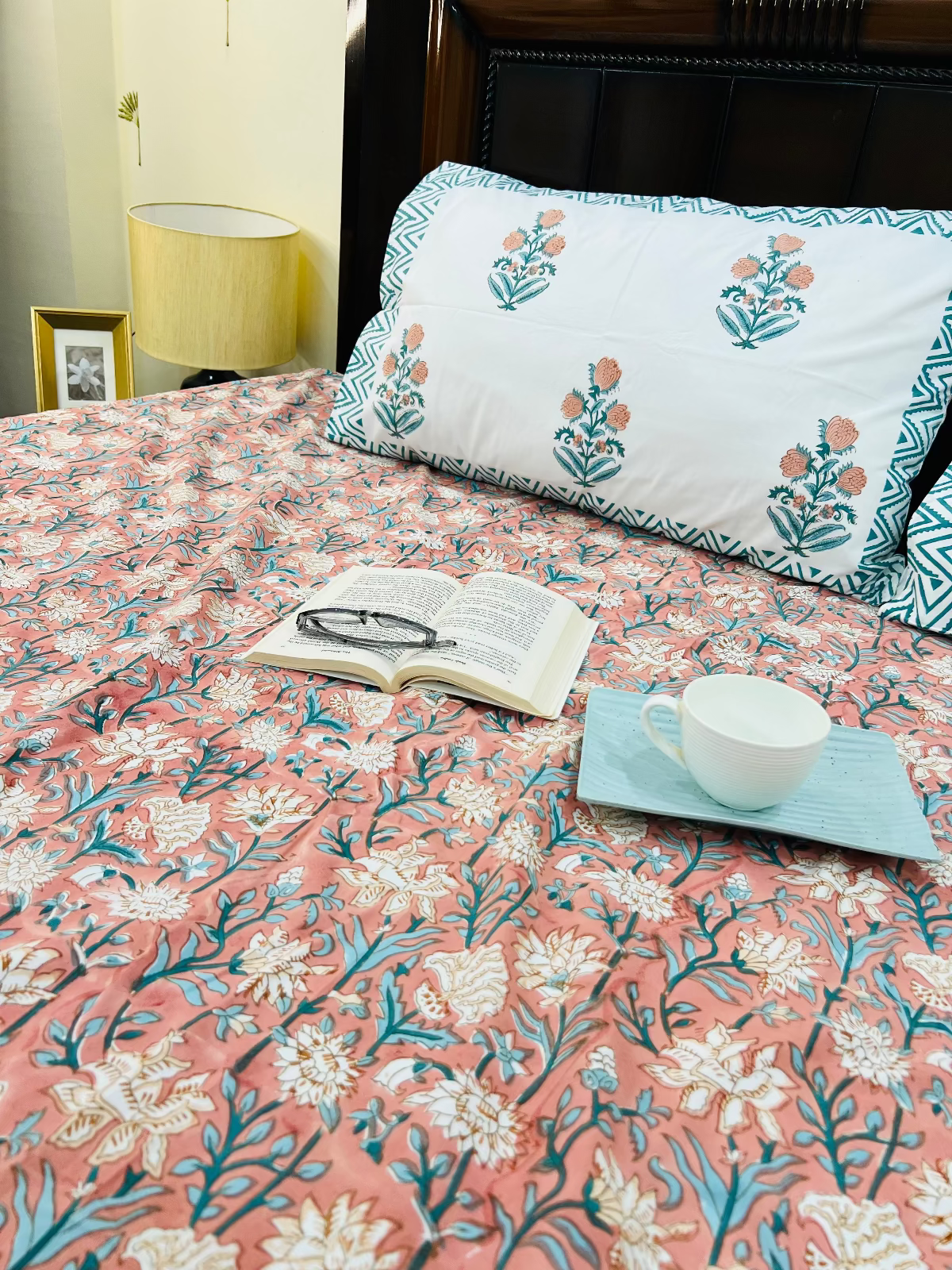 Kaner cotton bedsheet set - Heritagewear