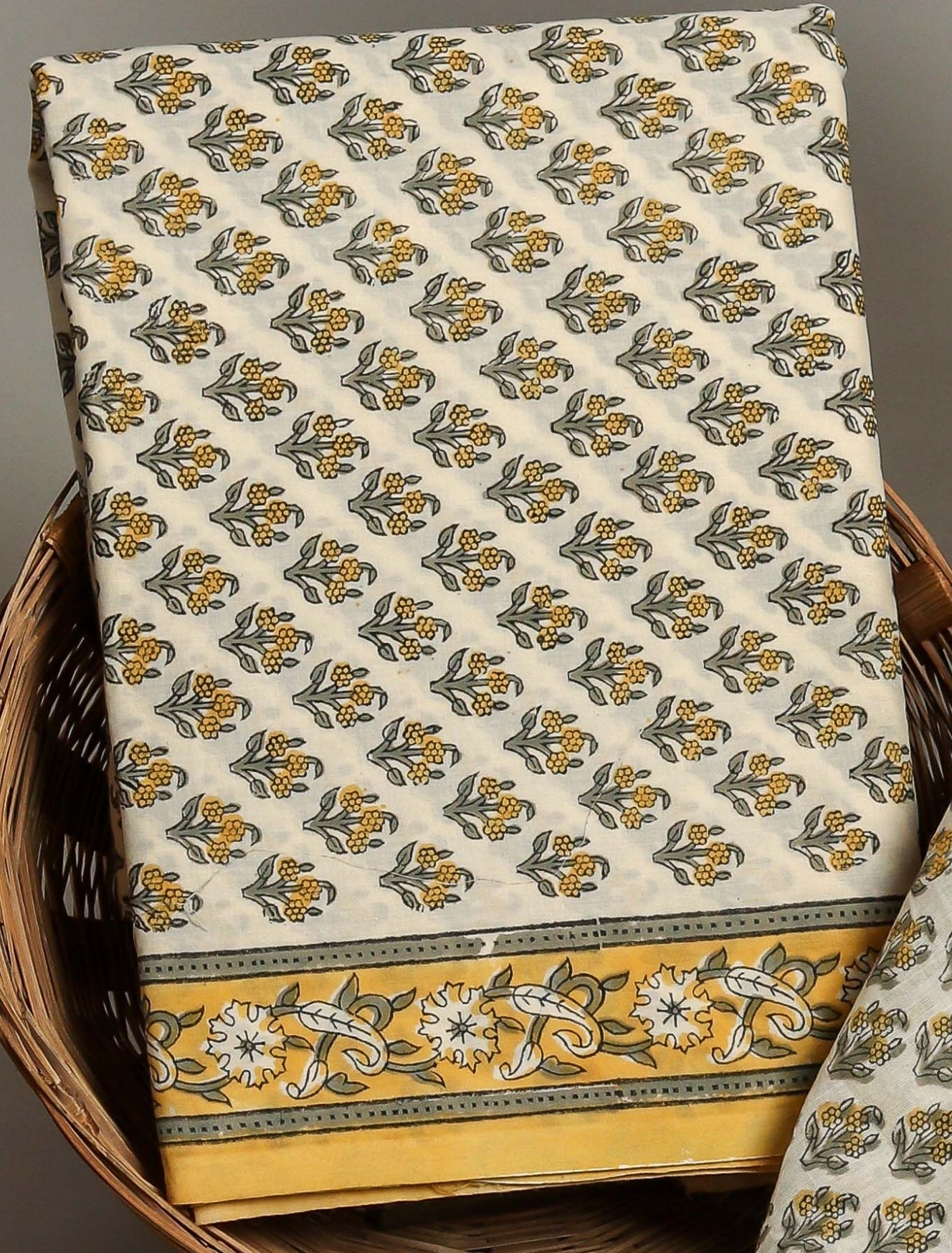 Cotton Suits with Cotton Dupatta