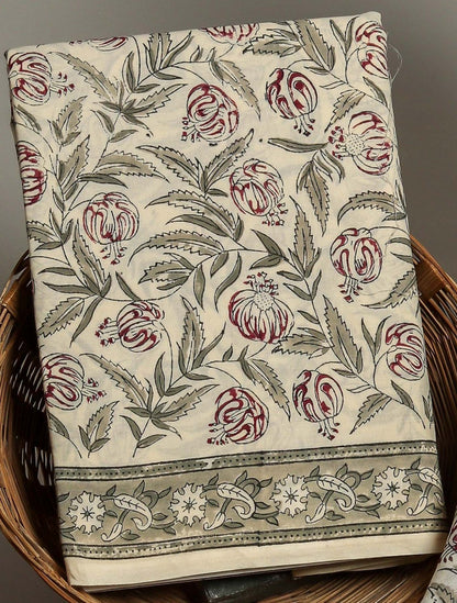 Cotton Suits with Cotton Dupatta