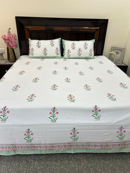 Tavira cotton bedsheet set - Heritagewear