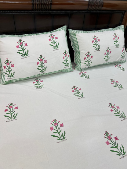 Tavira cotton bedsheet set - Heritagewear