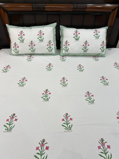 Tavira cotton bedsheet set - Heritagewear
