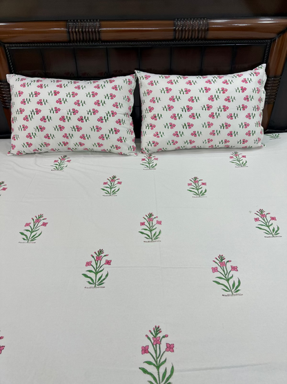 Tavira cotton bedsheet set - Heritagewear