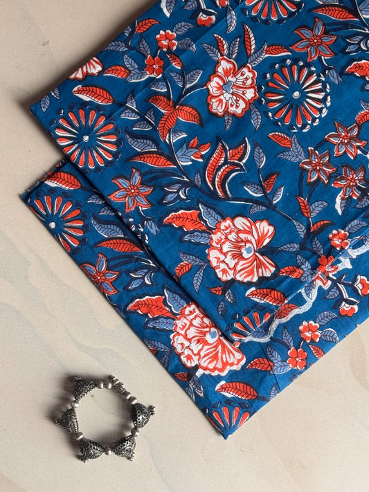 Hand Block Printed Pure Cotton Combo Set
