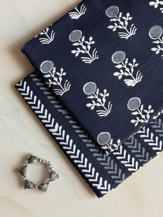 Hand Block Printed Pure Cotton Combo Set