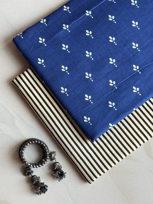 Hand Block Printed Pure Cotton Combo Set