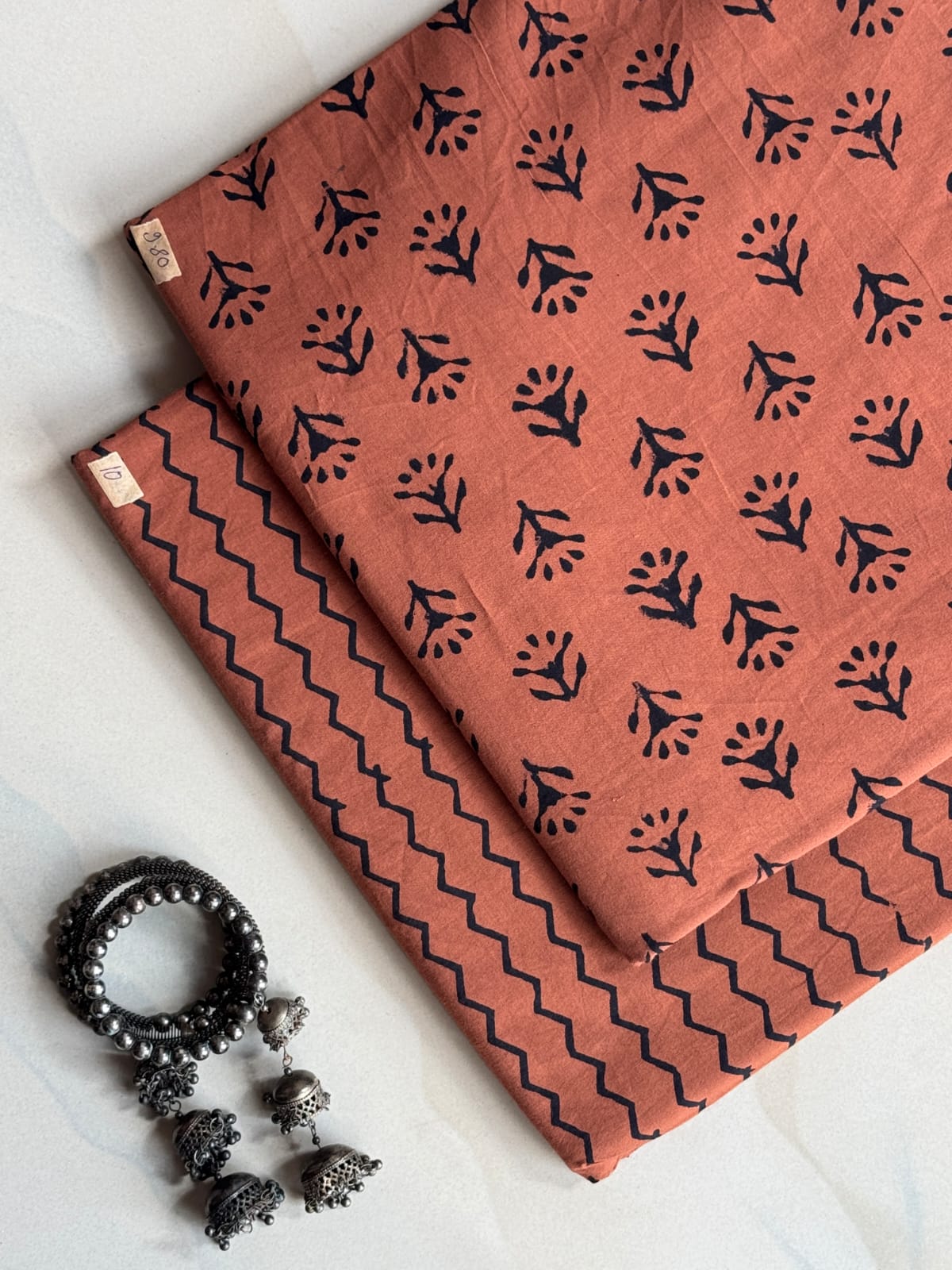 Hand Block Printed Pure Cotton Combo Set