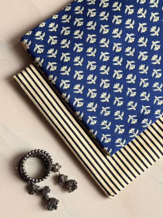 Hand Block Printed Pure Cotton Combo Set