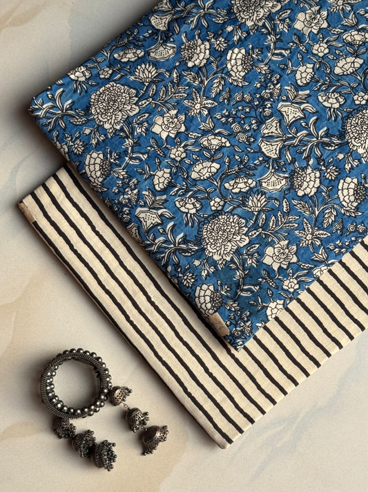 Hand Block Printed Pure Cotton Combo Set
