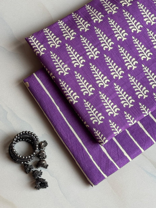 Hand Block Printed Pure Cotton Combo Set