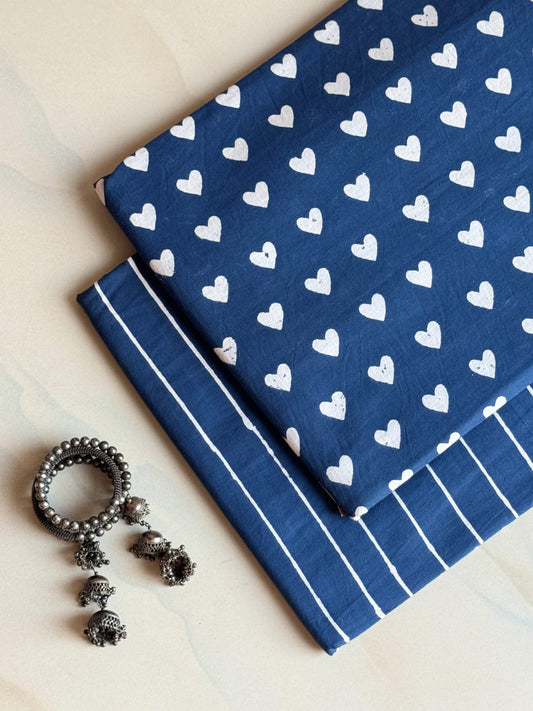 Hand Block Printed Pure Cotton Combo Set