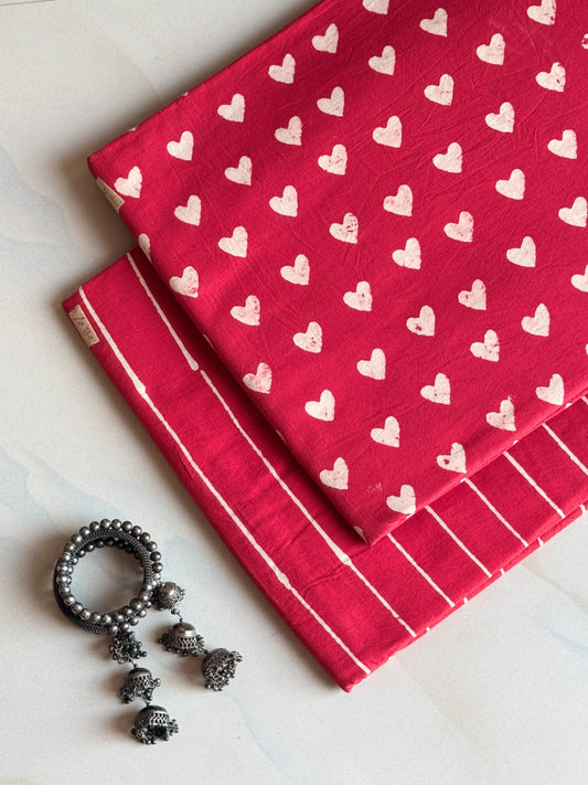 Hand Block Printed Pure Cotton Combo Set