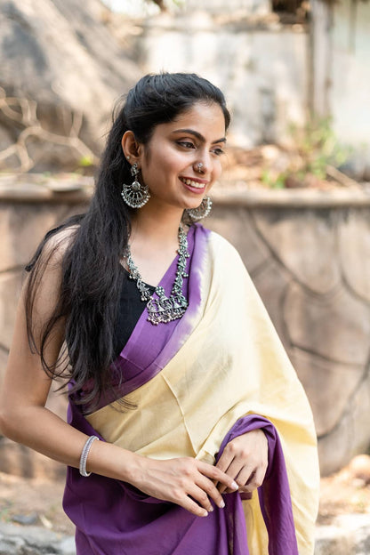 Dreamy Mahogany - Tie and Dye Saree