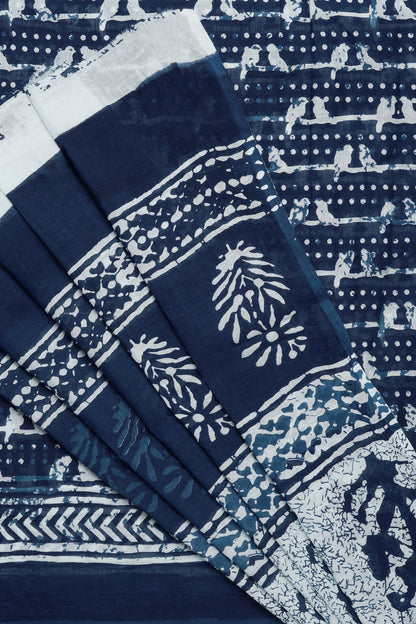 Heritage Gayatri Mulmul Cotton Saree
