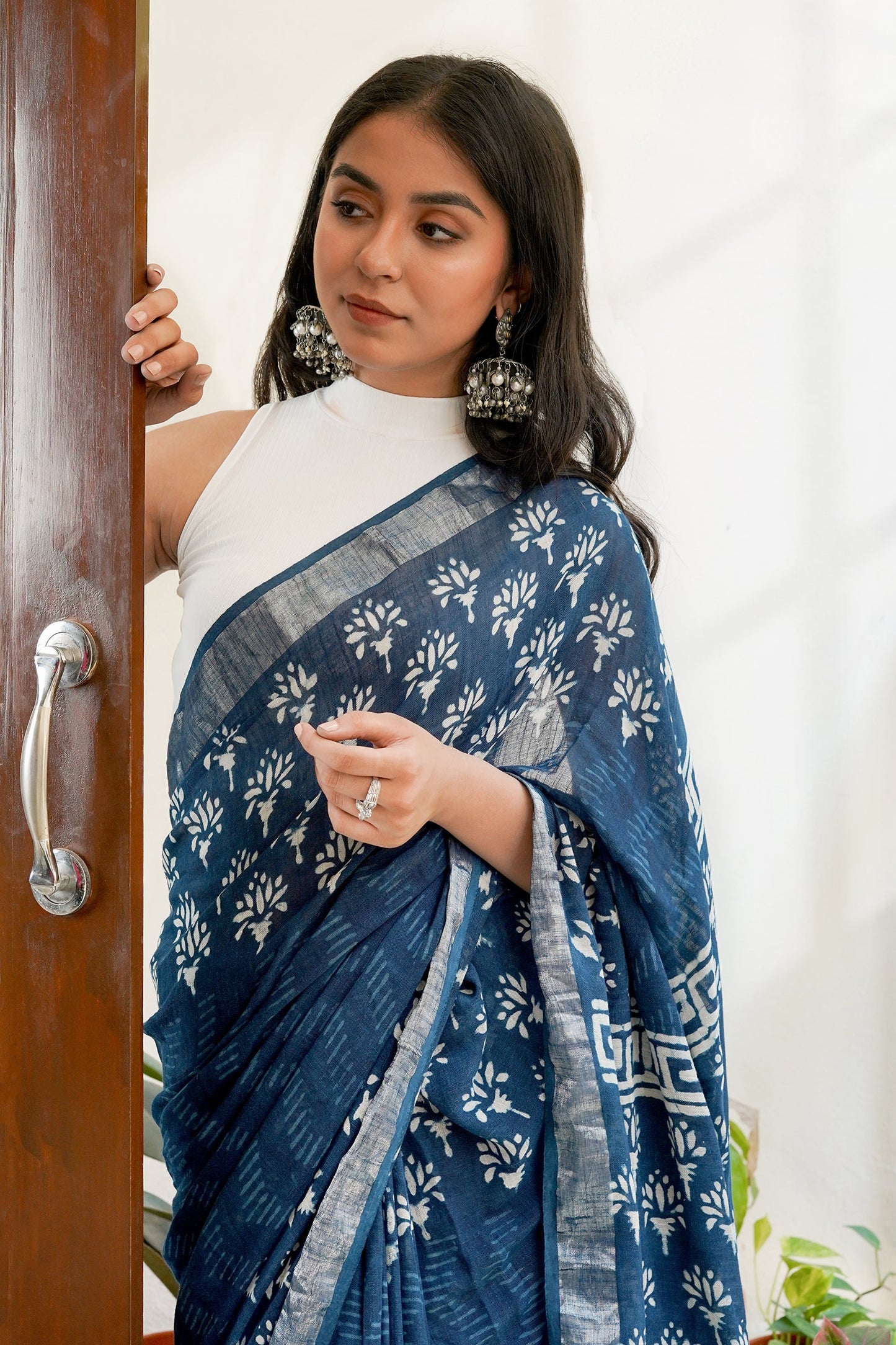 Heritage Navy Serenade Saree