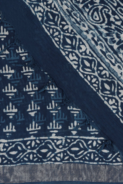 Heritage Ethereal Navy Saree